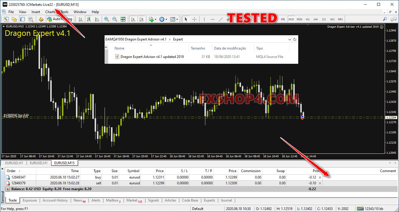 Dragon Expert Advisor v4.1 for mt4 - Image 2